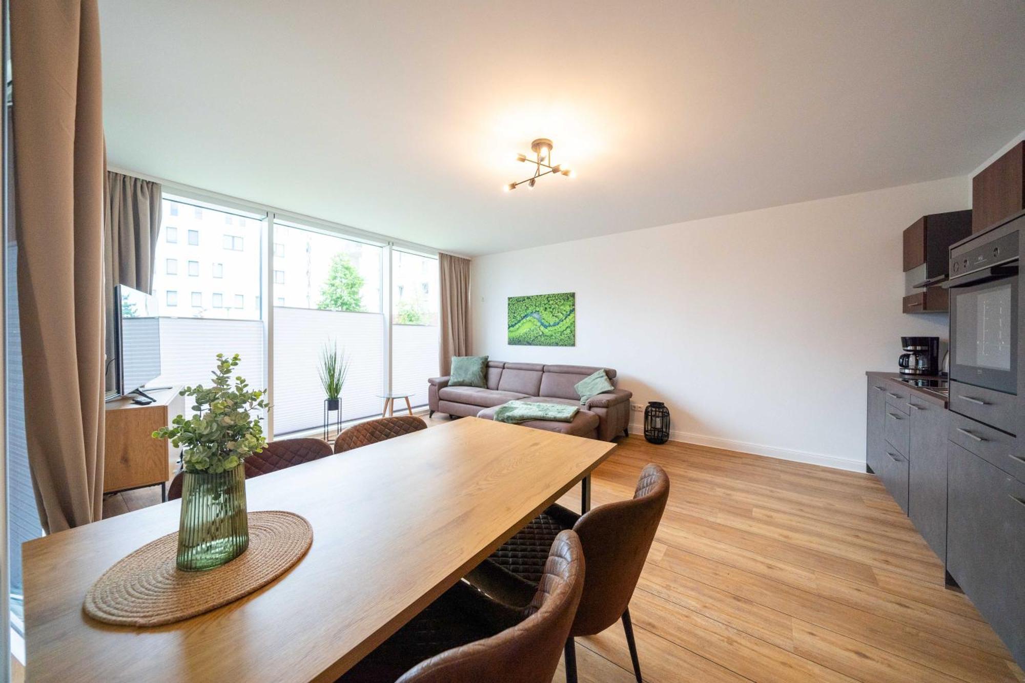 Moebliertes Wohnen - Novalie Apartment Rostock Ngoại thất bức ảnh