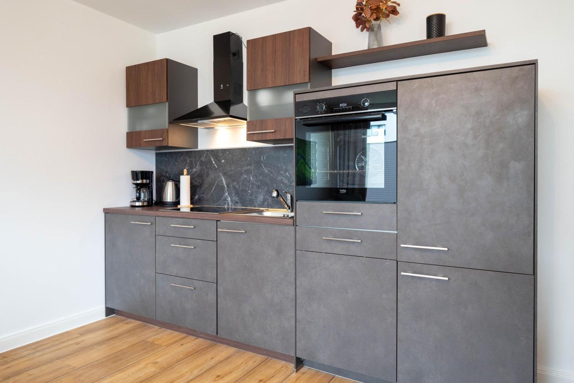 Moebliertes Wohnen - Novalie Apartment Rostock Ngoại thất bức ảnh